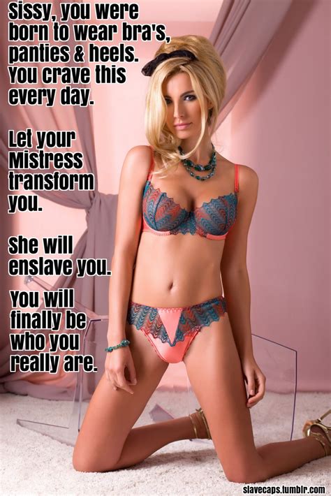 We would like to show you a description here but the site won't allow us. Shemale Mistress Sissy Slave Captions