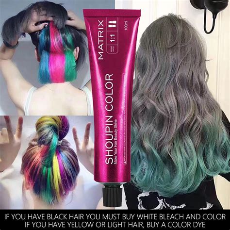 Before you take the plunge and dye your hair—at home or in the salon—do yourself a favor and get acquainted with the dos and don'ts of coloring your hair. Mermaid Hair Coloring Shampoo 100ml Original | eBay