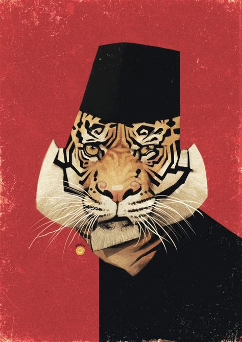 Kata semangat kapten harimau malaya sebelum aksi menentang tajikistan, thailand & indonesia. HARIMAU MALAYA by solitarium | Graphic arts illustration ...