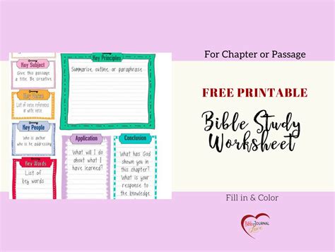 Check spelling or type a new query. Free Printable Bible Study Worksheets For Adults ...