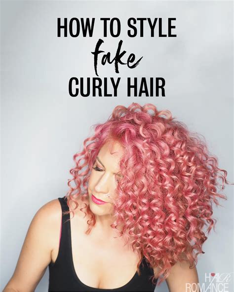 Moisturizing, hydrating, smoothing, or dry & damaged. Fake curls! How to get hair that looks naturally curly ...