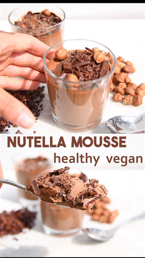 I researched simplified ways to make a fluffy chocolate mousse filling how to assemble & decorate chocolate mousse cake. Healthy Chocolate Hazelnut "Nutella" Mouuse Recipe ...