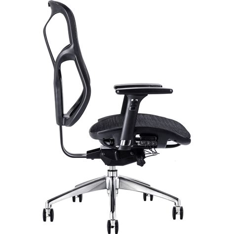 Office star space professional ergonomic air grid chair with black leather seat, seat: F94 24 Hour All Mesh Office Chair | 24 Hour Office Chairs