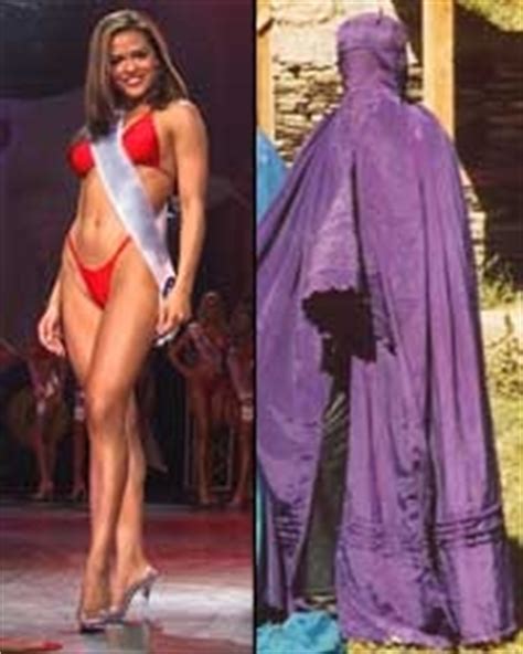 Is that burka is an islamic garment that covers the whole body, which has a net screen covering the eyes so they cannot be seen, and is worn by women. The Debauchery of American Womanhood: Bikini vs. Burka