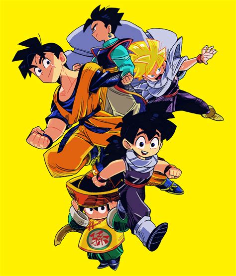 (this imdb version stands for both japanese and english). son gohan and son gohan (dragon ball and 1 more) drawn by ...