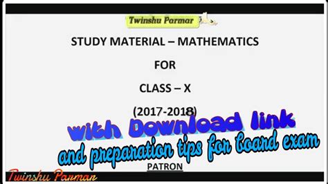 Cbse class 10th chapter summary, ncert solutions, study notes, sample papers, chapter notes, exam materials, important questions and more study material. Full Study Material🔥 Class 10th | with preparation tips ...