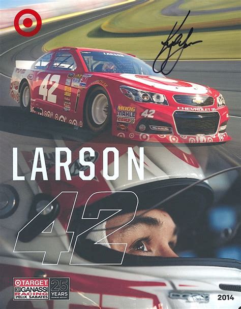 Our autograph hero cards feature important details about nascar. Kyle Larson Signed 2014 NASCAR Hero Card (PA LOA ...