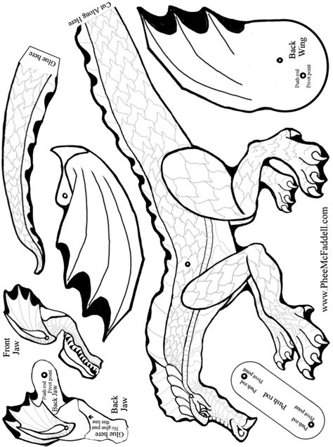 Maybe you would like to learn more about one of these? Dragon With Moving Jaw Coloring Page