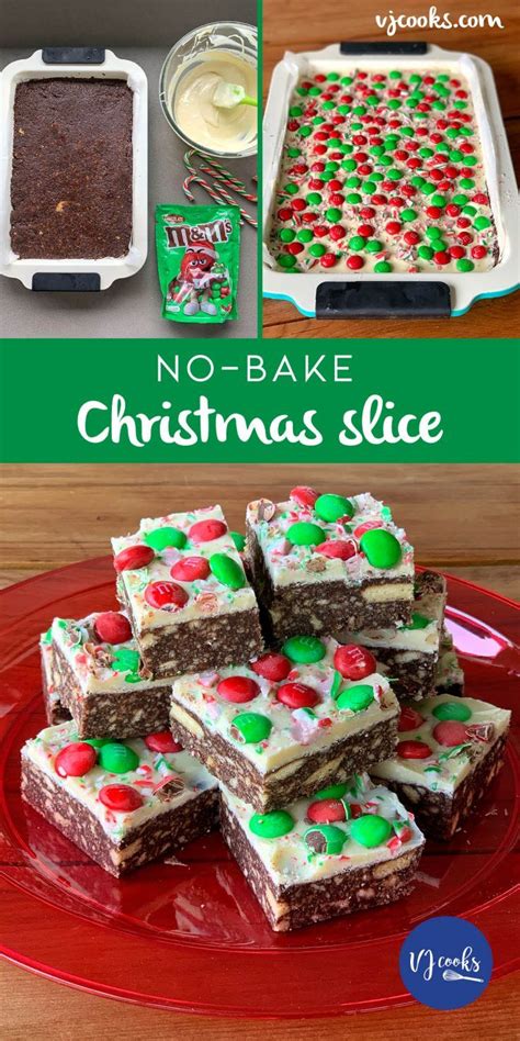 The mexicans love to cook it as a traditional christmas meal. No-bake Christmas slice recipe from VJ cooks | Recipe ...