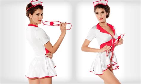 Men have their secret fantasies, so you may as well be a part of them! Adult Role Play Costume | Groupon