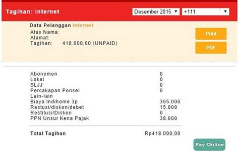 Untuk tahu penggunaan konsumsi internet kamu, coba klik pada pilihan 'info pemakaian speedy'. 5 Cara Cek Tagihan Indihome/ Speedy Telkom Terbaru 2019 ...