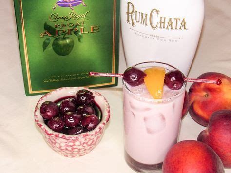 It is also a fancy drink and so, it is mostly, the regular one is used but if you want to have more apple flavor in your drink, you can use the apple crown royal. Valentine's Day drink! RumChata! Crown Royal Apple! Peaches and cherries so unique and yummy ...