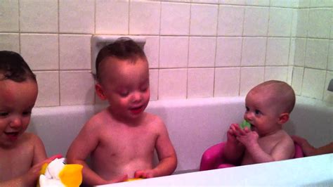 Your child will love scooping and. Kids Playing in Bath Tub | Part Two | Oct 2012 - YouTube