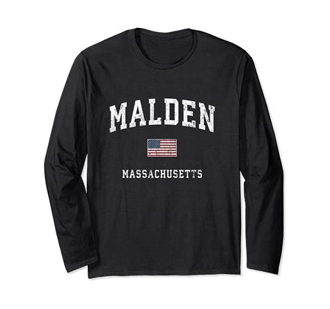 Earth united states massachusetts, us malden, ma boston, ma cambridge, ma somerville, ma northampton, ma worcester, ma amherst, ma. Malden Massachusetts Ma Vintage American Flag Sports ...