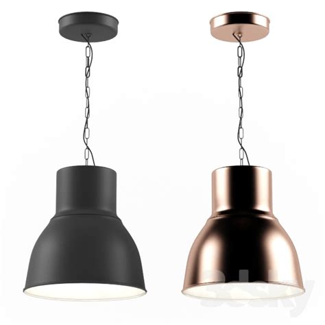 #acciaio #acero #anhänger #cadena #catena #hektar #ikea #industrial #industriale #industrie #kette #lamp #lampada #lampe #lámpara #metal #metall #metallo #pendant #stahl #steel 3d models: Ceiling light - IKEA Pendant lamp Hektar