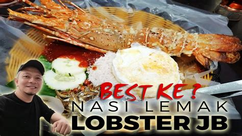 When we ordered the lobster nasi lemak. Best ke Nasi Lemak Lobster JB ni? Mari kita tonton ...