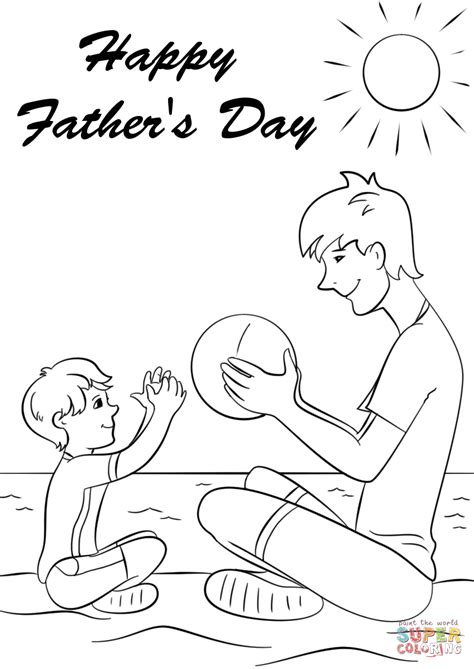I love you dad coloring page. Happy Father's Day coloring page | Free Printable Coloring ...