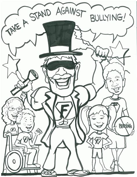 Award kids that help prevent bullying. Bullying Coloring Pages Printable - Coloring Home