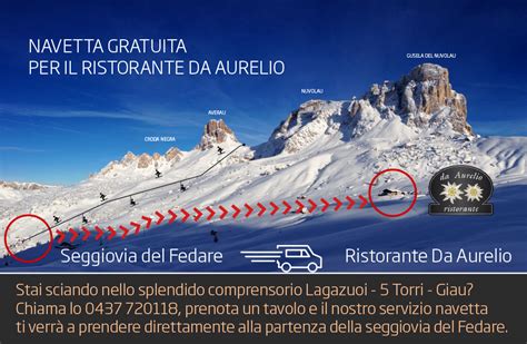 A passo giau, in una cornice mozzafiato a 2175 m di altezza tra ruscelli, pascoli e valli riparate dai ristorante da aurelio passo giau 5 colle santa lucia, belluno tel. Servizio navetta dalla seggiovia del Fedare al Ristorante ...