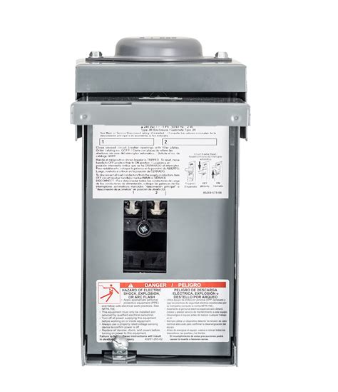 Your electrical meter box, mounted onto your outdoor main breaker panel or inside a wall, collaborates with the load center to safely distribute the correct amount. Outdoor Breaker Box: Amazon.com