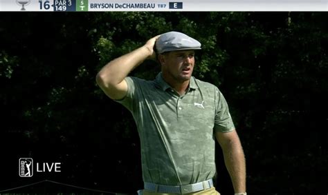 Before bryson dechambeau teed off for the rocket mortgage classic on thursday, he said he and caddie tim tucker have decided to take a break, the golfer told espn. Bryson DeChambeau can't believe he hit it too good again ...
