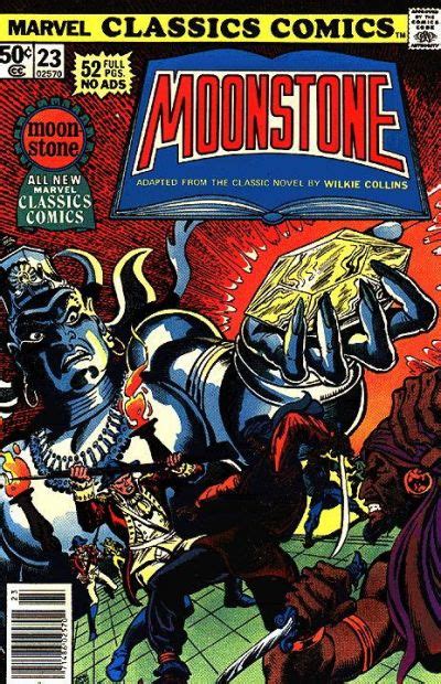 Pendulum was recently launched by robbie robinson,. GCD :: Cover :: Marvel Classics Comics #23 - The Moonstone