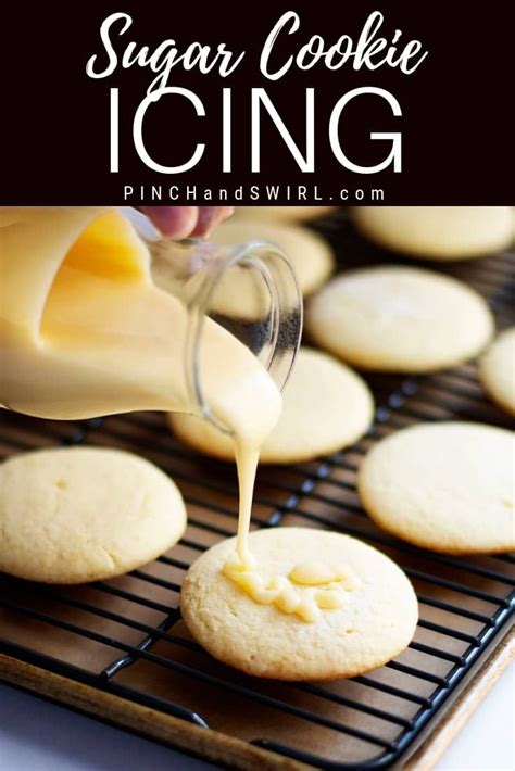 You can then stack the cookies. An easy Sugar Cookie Icing recipe that hardens so they're ...