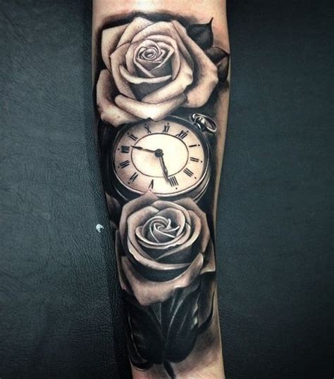 Talk about a timeless design. 100 Awesome Watch Tattoo Designs (With images) | Idei ...