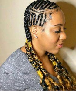 Zig zag cornrows hairstyles 2018. Latest Zig- Zag Cornrows Hairstyles |Photos |FabWoman