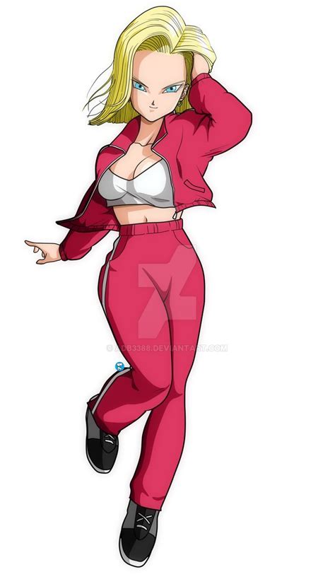 Solo t.o.p without using senzu beans | dragon ball z final stand. Android 18 in T.O.P (Render) by adb3388 on DeviantArt ...