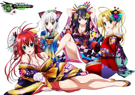 See more ideas about highschool dxd, dxd, anime high school. Highschool DxD:Grupal Girls Hyper Sexy Kimono New Year ...