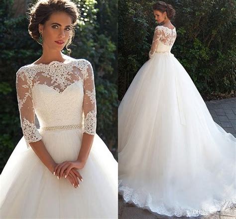 Finden sie ihr perfekte brautkleid bei uns. Großhandel Vintage Lace Ballkleid Brautkleider 2016 Milla ...