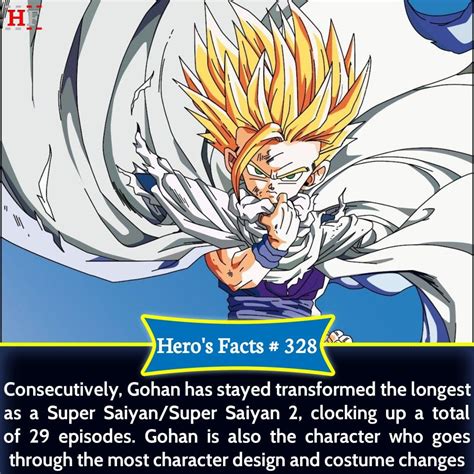 The most interesting fact about dragon ball z is how popular it is, especially today. Gohan facts #dragonballsuper #dragonballsuperfacts # ...