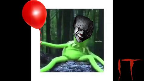 Open & share this gif kermit the frog, with everyone you know. Kermit the frog falls of the building while Pennywise ...
