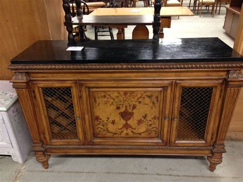 Buy online or visit our ellington, connecticut store. Marble Top Sideboard Buffet With Wine Rack - $699 | Marble ...