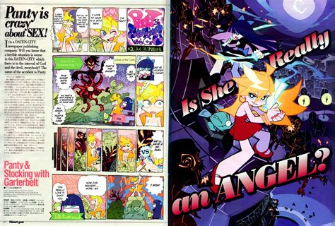 /a/non scanlations: Panty & Stocking with Garterbelt - Newtype August 2010