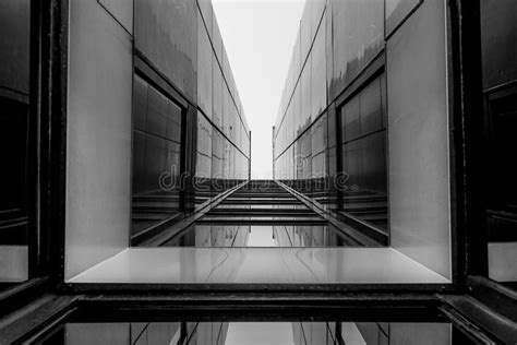 Moderne Architektur, Minimales Design Und Kunst Stockbild ...