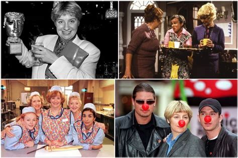 Victoria wood will have a statue erected in her bury home town. Victoria Wood statue in Bury will depict her Dinnerladies ...
