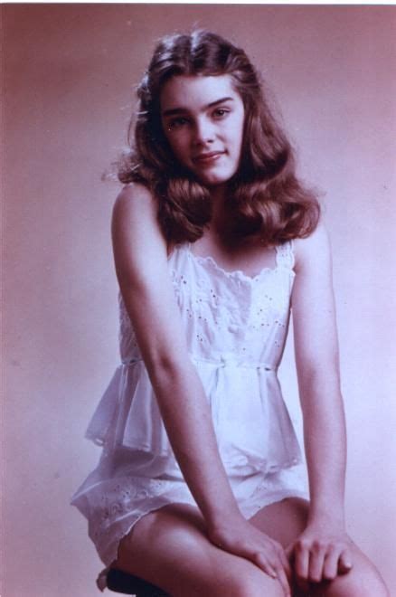 Brooke shield's absolute first excursion in the film 'pretty baby' at 12 years old made a furore since she needed to assume the job of a youngster prostitute. Pin on Vintage womans