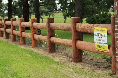 Split rail fences are a classic fencing style that are most often used for marking you can compare fencing types here to find out if a split rail fence is right for you. Feature Split Rail Fence - Singleton | HCB Rural and Land Management