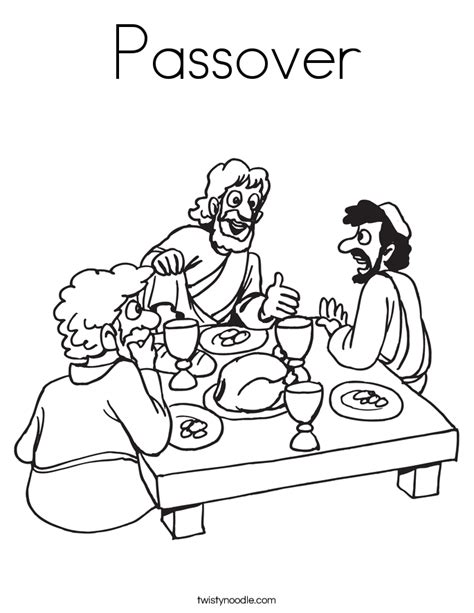 This coloring page shows moses parting the sea of reeds so that the hebrew slaves count march out of egypt. Passover Coloring Page - Twisty Noodle