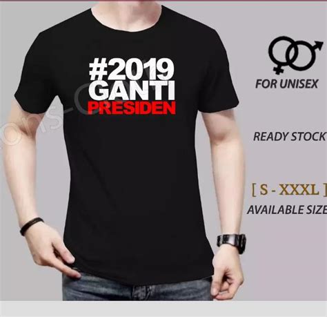 Pada kesempatan ini kami berikan katalog harga dan ukuran plat besi dari asia toko. HARGA Kaos 2019 Ganti Presiden Baru Hitam ~ Jualan Online ...