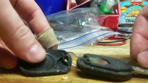 Some ford key fobs even provide remote start. How to Change a Ford Explorer/Taurus Key Fob Battery 2011 ...