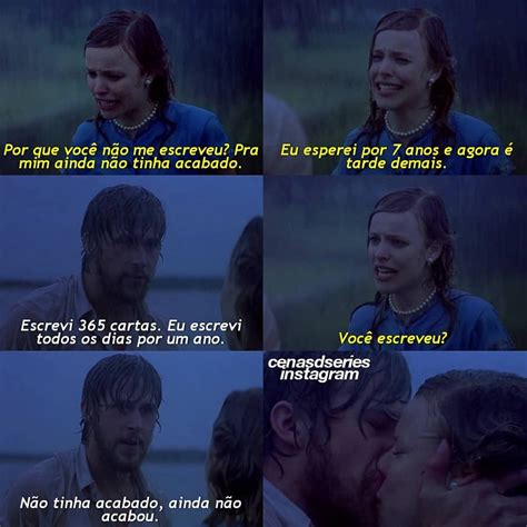 Noah era um jovem operário numa pequena cidade. Pin de Camilla Melo em 24/7 | Frases romanticas de filmes ...