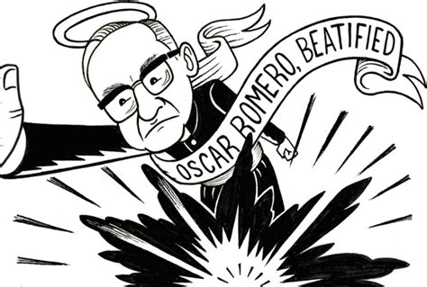 Oscar cartoon 1 of 44. The Pope's beatification of Archbishop Romero slaps Tio ...