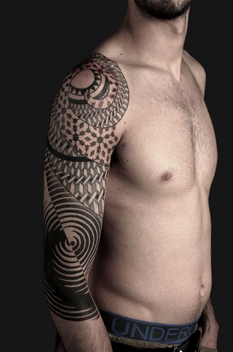 See more ideas about tattoos, tattoos for guys, tattoo designs. 14_1009 | Geometric sleeve tattoo, Geometric tattoo ...