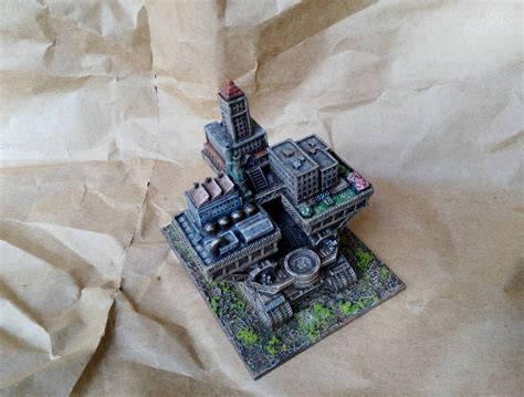 Since cities were mobile they were essentially moving environments. Mortal Engines Traction City - 1/1200ish