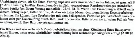 Nachdem die deutsche bank bei diesen produkten schon länger eng mit der bhw bausparkasse zusammengearbeitet hat, bündelten die beiden institute 2017 ihre geschäfte. Regelsparbeitrag bei Bausparvertrag? (Wirtschaft und Finanzen)