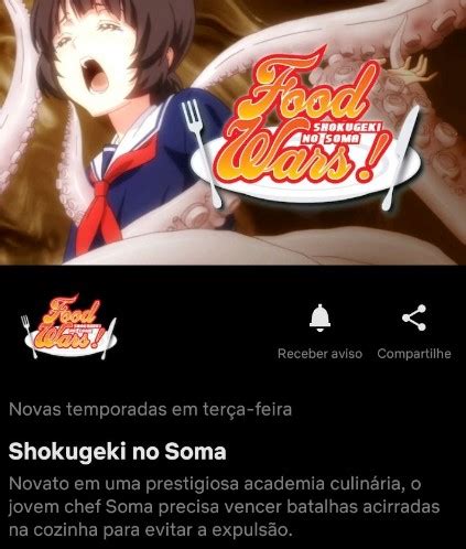 Netflix has added a bunch of anime to netflix throughout june, you can catch our review of the best titles added here. Food Wars! - Shokugeki no Soma: Série estreia em dezembro ...