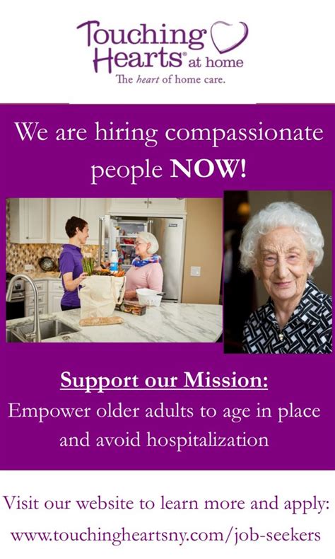 Dementia care, alzheimer's care, senior companionship Do you have the heart for in home care? | Touching Hearts ...